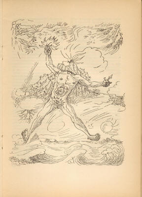 Andre Massons illustration for the issue of Acephale