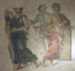 The mosaic of the Marriage of Dionysos and Ariadne