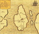 Карта Атлантиды Афаназиуса Кирхера, Mundus Subterraneus 1669