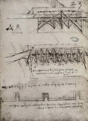 Drawing of Flying Machines by Leonardo da Vinci