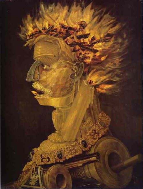 Giuseppe Arcimboldo. Fire. 1566