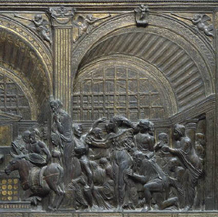Crowd from Miracle of the Ass from High Altar of St. Anthony by Donatello