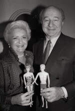 Ruth and Elliott Handler, the couple who introduced the Barbie doll in 1959