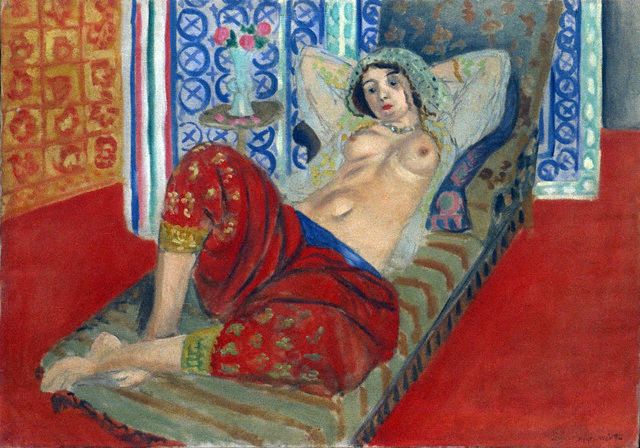 Odalisque with Red Pants by Henri Matisse 1922