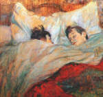 Toulouse-Lautrec Henri de In Bed