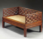 Couch with openwork rails Late Ming period