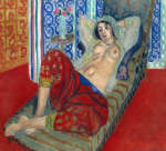 Odalisque with Red Pants by Henri Matisse 1922