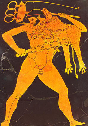 Herakles with Tripod