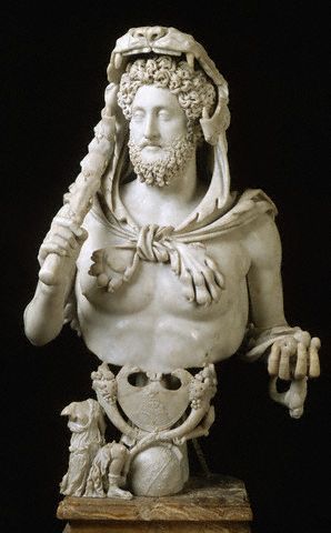 Commodus as Hercules 180-193 A.D.