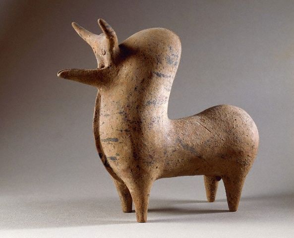 Bull-Shaped Vase 13th-12th century BC