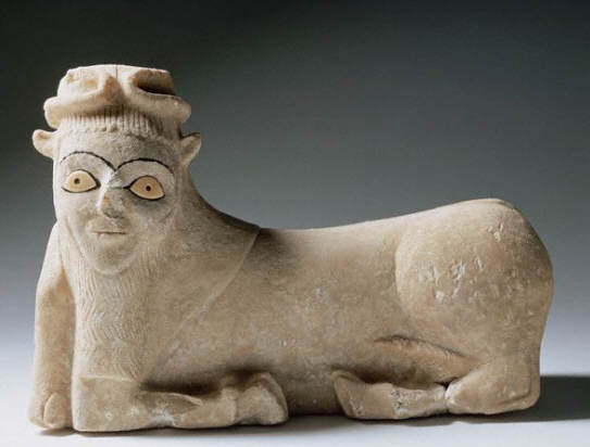 Bull With a Human Head 3rd millennium B.C.