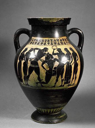 Theseus and the Minotaur ca. 550-500 B.C.