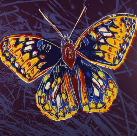 Butterfly by Warhol 1985