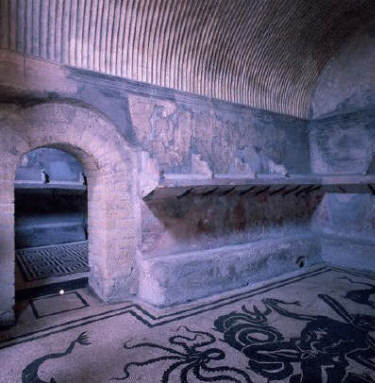 Bathing Room in the Thermae at Herculaneum