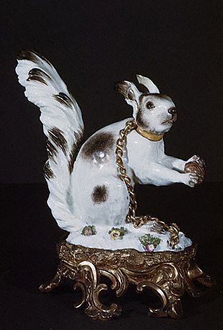 Squirrel, Meissen 1732
