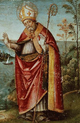 Painting of Saint Augustine