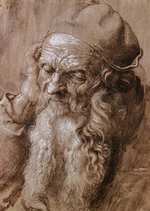 A Man Aged Ninety-Three by Albrecht Durer 1521