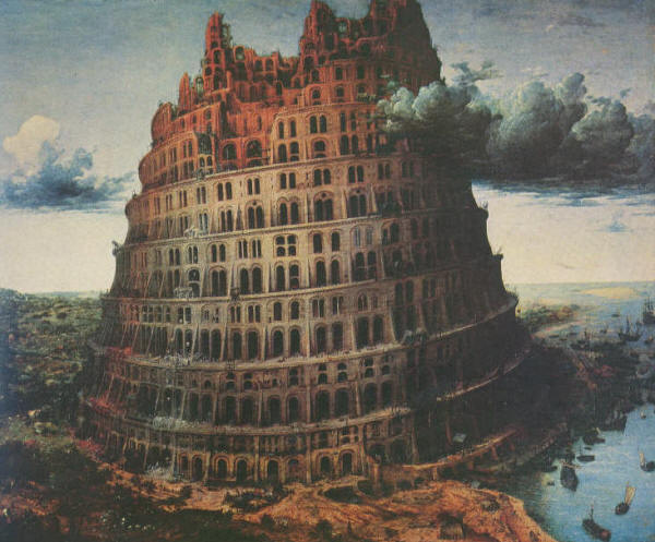 The Tower ob Babel by Jan Brueghel the Elder 1564