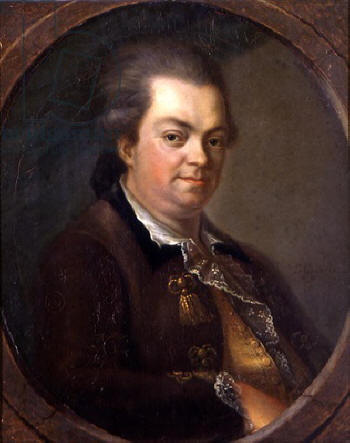 Portrait presumed to be Count Alessandro di Cagliostro by Le Gay