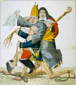 French Caricature on Absolutism of Kings