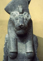 Statue of the Egyptian goddess Sekhmet