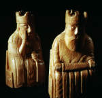 Chess Piece in Walrus Ivory