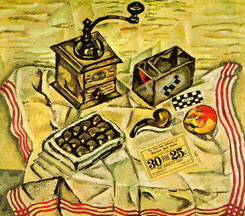 Joan Miro Still-Life with Coffee Mill, 1918
