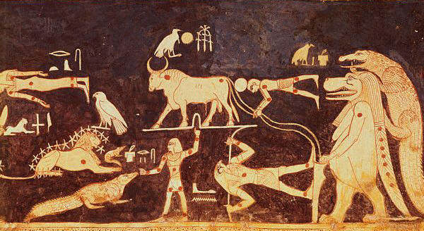 Astrological Scene from the Tomb of Seti I 