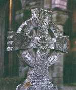Кельтский крест из аббатства Келсо, Шотландия