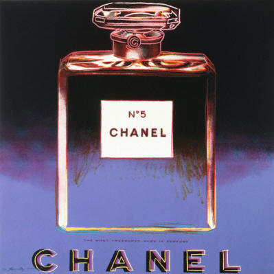 Chanel from the Ads Series by Andy Warhol