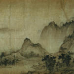 Mountains and Trees by Dong Yuan 13th c