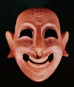 Phoenician Mask From Tharros, Sardinia.