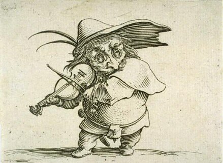 The Fiddler from 'Les Gobbi' by allot Jacques