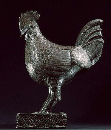 Benin Bronze Rooster