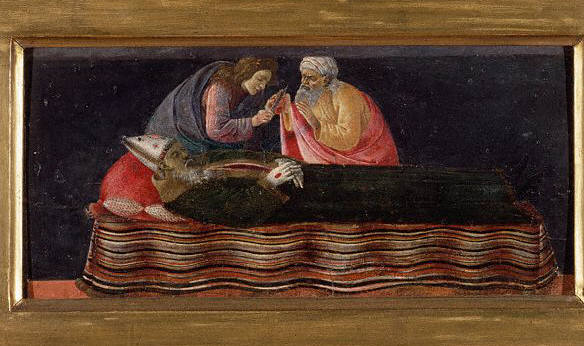 Removing the Heart of Saint Ignatius by Sandro Botticelli ca. 1488