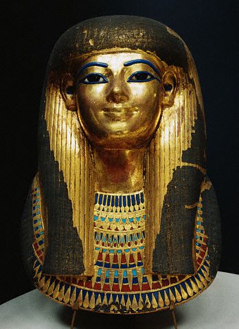 Mummy Mask of Thuya . 1403-1365 ..