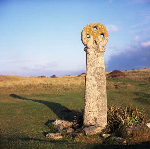 Celtic cross dating from ca. 900 A.D.