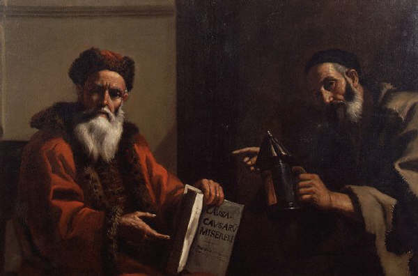 Diogenes and Plato by Mattia Preti