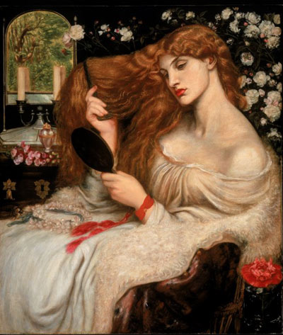 Данте Габриель Росетти Госпожа Лилит Lady Lilith by Dante Gabriel Rossetti