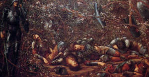 Сэр Эдвард Берн-Джонс Заросли шиповника Briar Wood Buscot Park by Sir Edward Burne-Jones