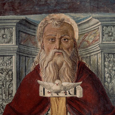 Detail from Chiesa di S. Pietro e Paolo, Depicting God the Father by Pietro da Vincenza 1467-1527