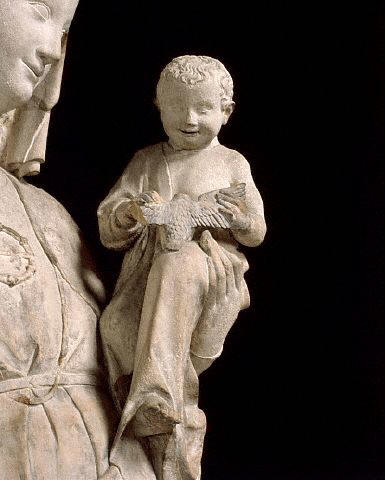 French Sculpture of the Virgin and Child