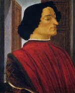 Portrait of Giuliano de' Medici by Sandro Botticelli