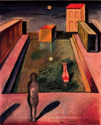 Aquis submersus by Max Ernst 1919