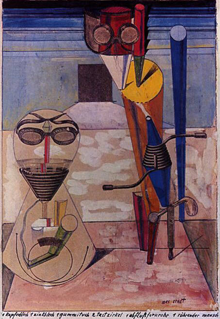 Ein Kupferblech, by Max Ernst 1919-20
