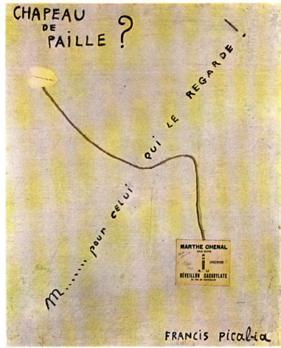 Chapeau de Paille by Francis Picabia 1921