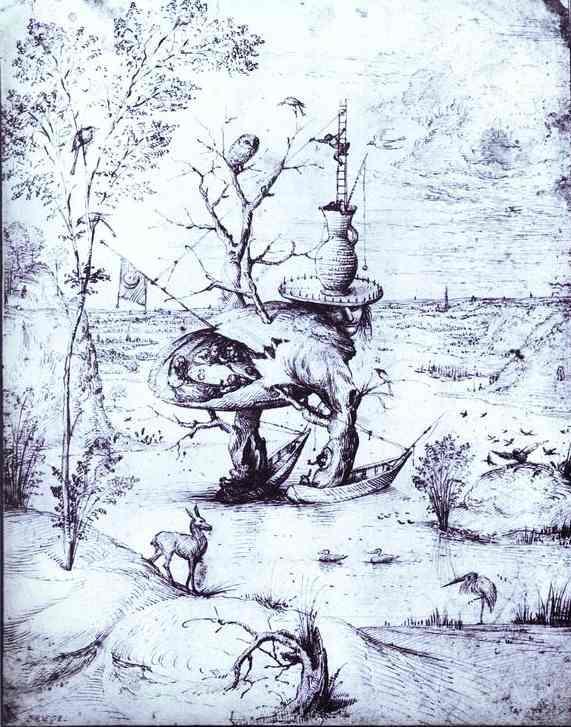 Bosch. The Tree Man. 1470s