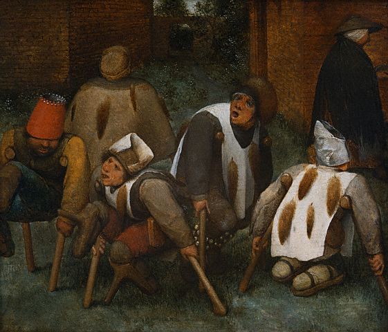 Beggars by Pieter Brueghel the Elder 1568