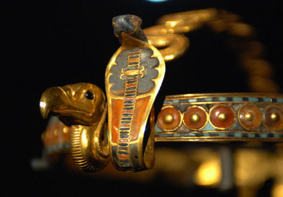 Diadem from tomb of Tutankhamun