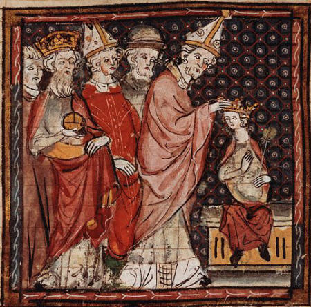 The Coronation of Louis I, Holy Roman Emperor